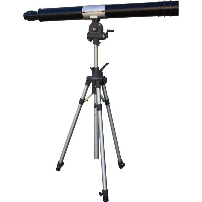 Old Military High Powered Telescope For Sale