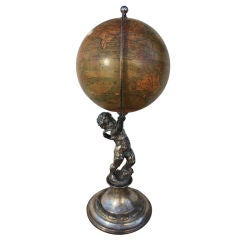 Used Very Decorative Table top globe