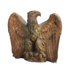 Antique Decorative Sewer Tile Majestic Eagle