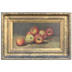 Still Life of Apples Painting by Alfred Montgomery