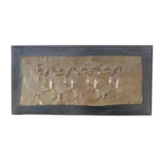Bronze Plaque by Robert Graham