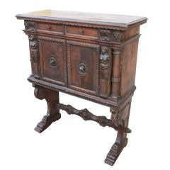 Italian Renaissance Grand Tour Diminutive Court Cabinet