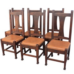 Roycroft High Back Dining Chair Set of 6