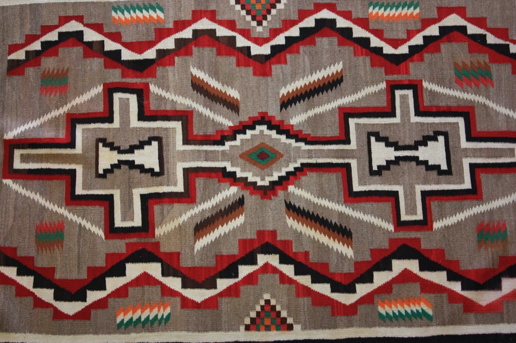 Great Tec Nos Pas Navajo Rug
