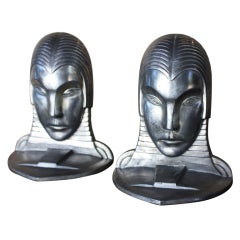 Gorgeous Art Deco Bookends