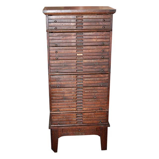 Map File - 3 For Sale on 1stDibs | map filing cabinet, map file ...