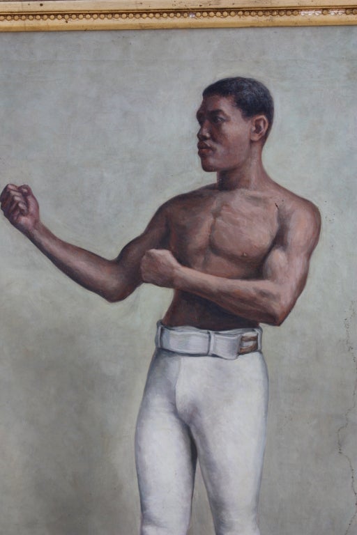 Great Pair of Impressive Boxer Paintings 7