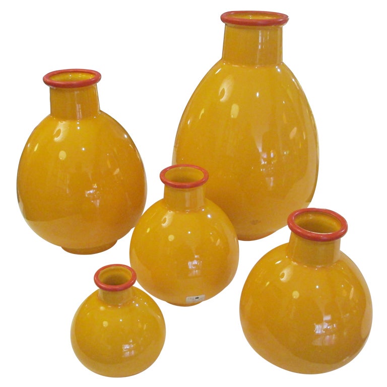 Five Studio Nova By Sommerhuber Austria Vases At 1stdibs