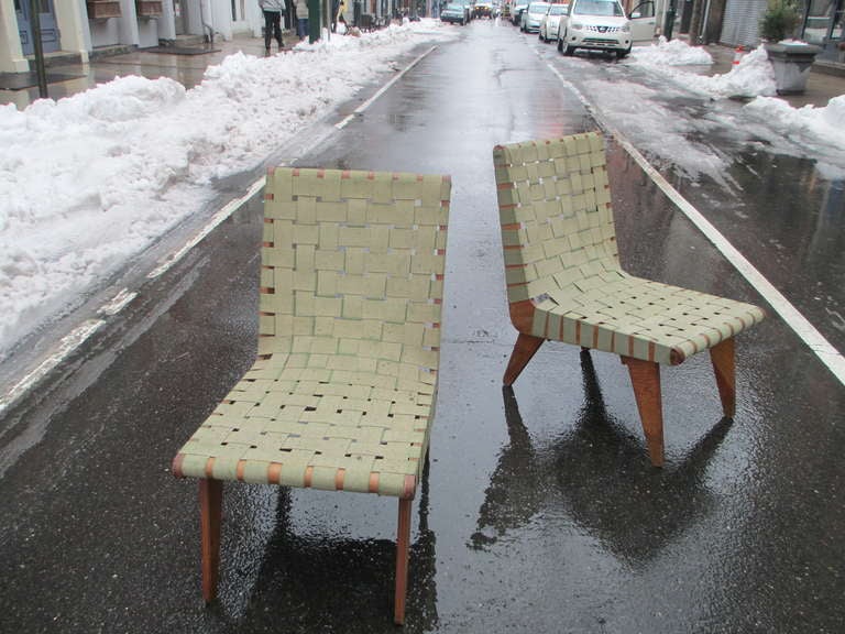 Klaus Grabe Strap Lounge Chairs