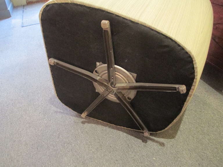 Upholstery Pair Swivel Barrel Chairs