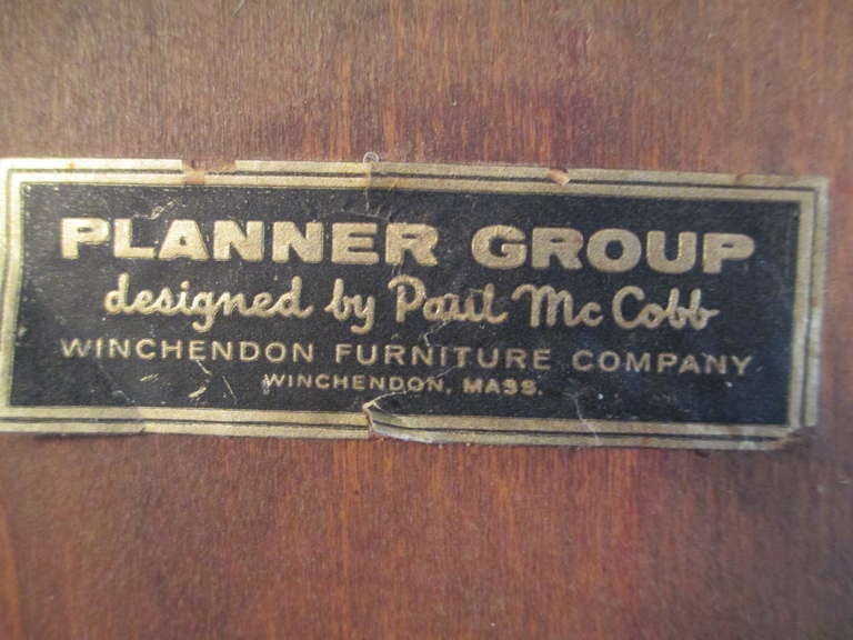Mid-20th Century Paul McCobb Winchendon Set of Four Planner Group Captains Chairs