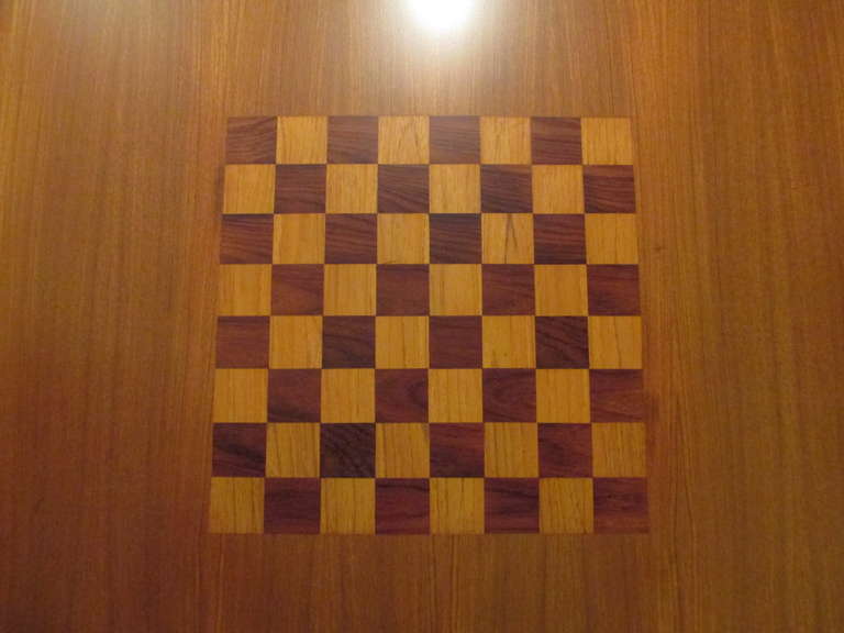 Danish Teak Chess or Gaming Table