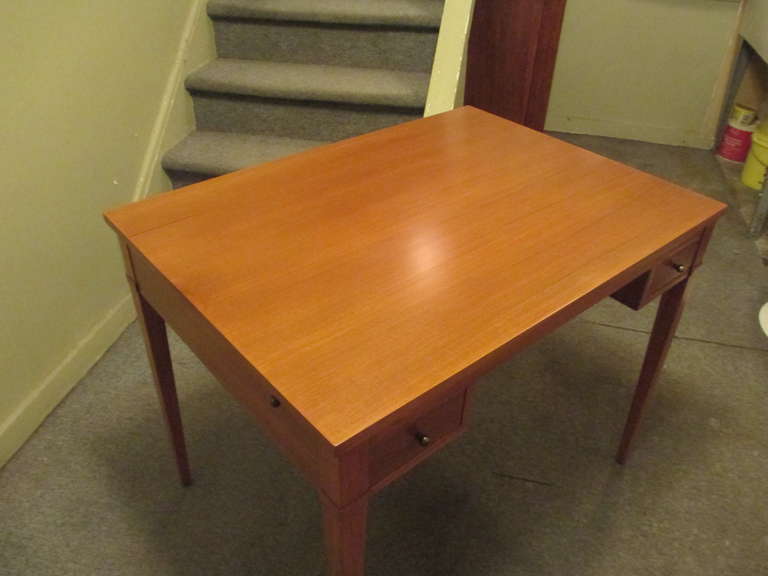 Teak Chess or Gaming Table In Excellent Condition In Philadelphia, PA