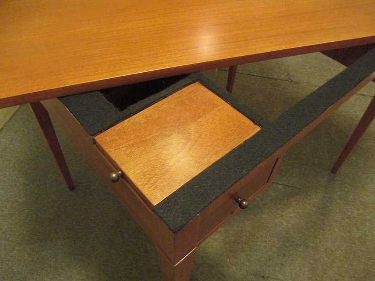 Mid-20th Century Teak Chess or Gaming Table