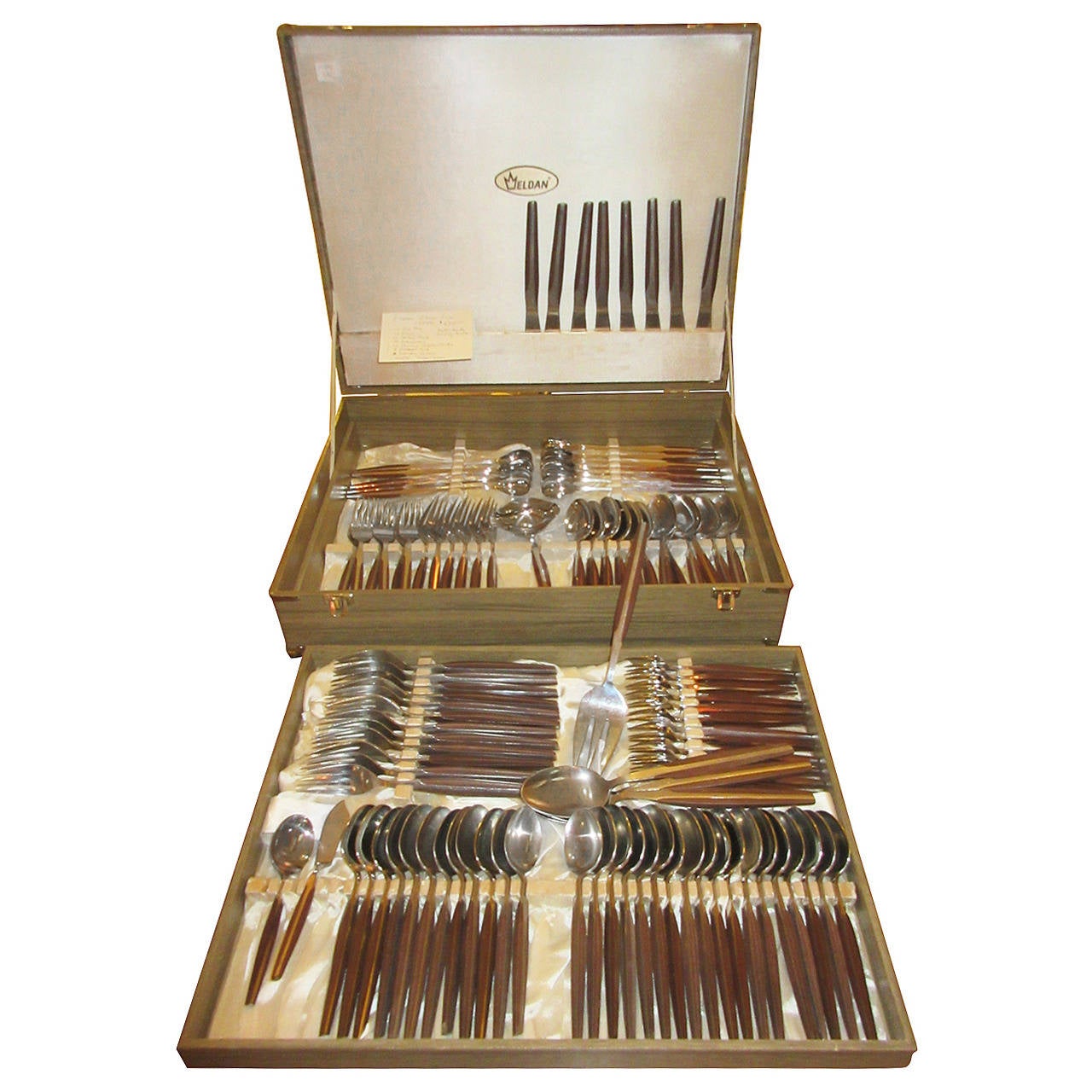 Eldan Ebosi Line of Flatware in Box at 1stDibs eldan flatware, eldan