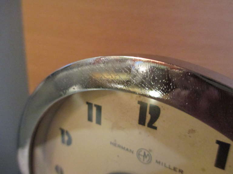 Gilbert Rohde for Herman Miller 1930's Clock In Good Condition In Philadelphia, PA