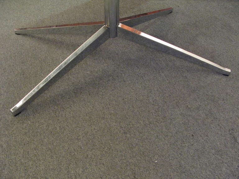 Mid-Century Modern Florence Knoll for Knoll International  Marble-Top Oval Table/Desk