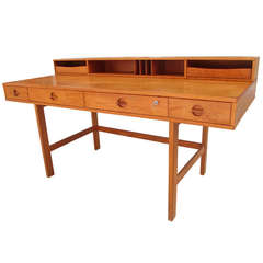 Jens Quistgaard Teak Flip Desk for Lovig