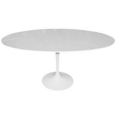 Eero Saarinen Marble Dining Table for Knoll