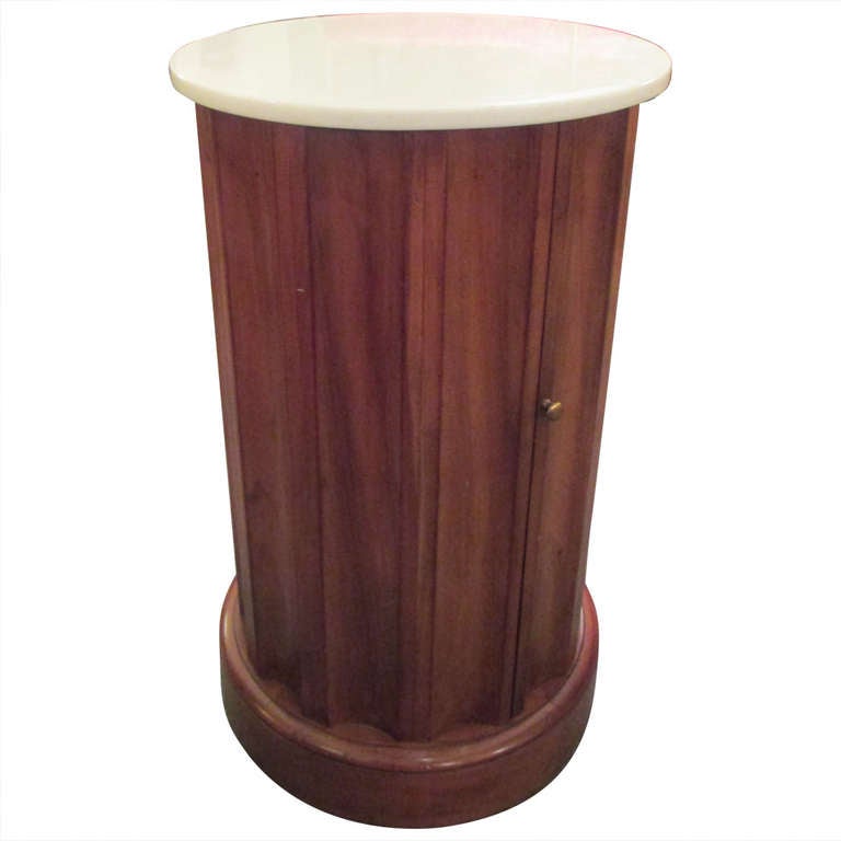Fluted Column End Table or Bar at 1stDibs