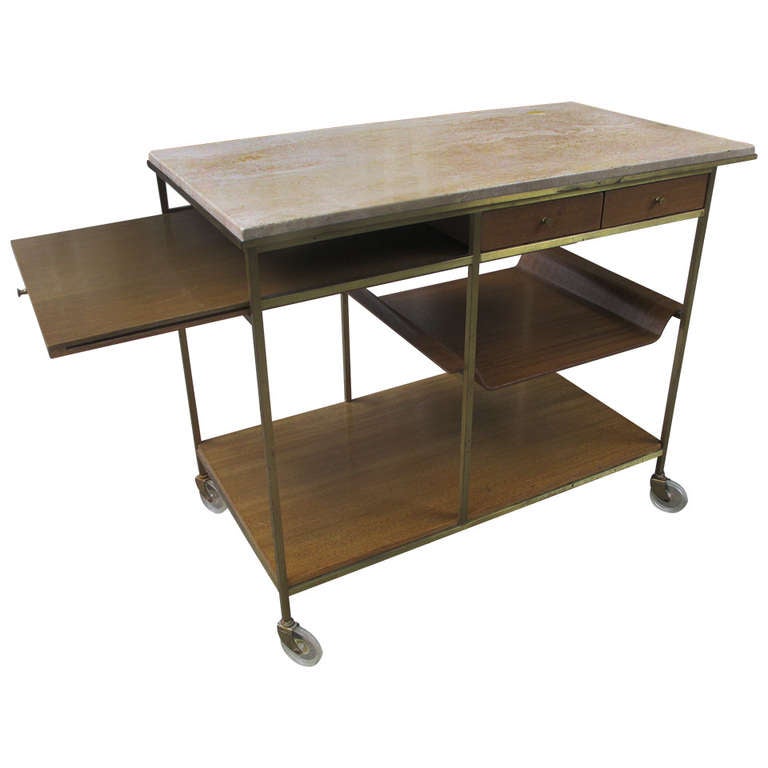 Paul McCobb Bar Cart for Calvin at 1stDibs