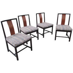 Set of 4 John Stuart Dining Chairs