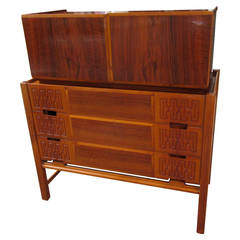 Swedish Dresser with Removable Top Attributed to Edmond Spence