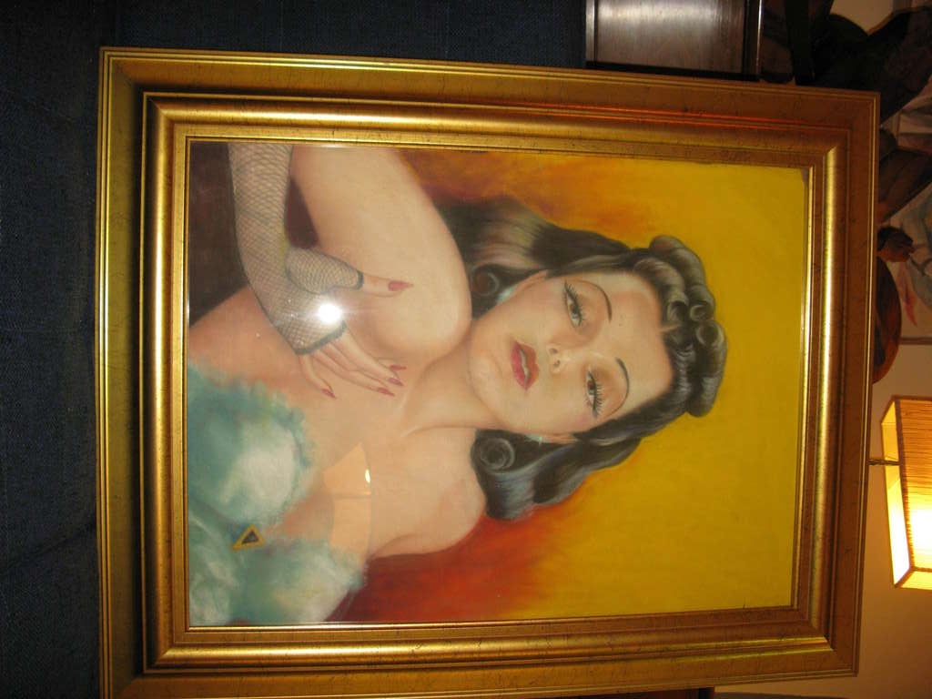 Cardwell Higgins 1930's Pastel Illustration/ "Spicy Girls"