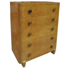 Red Lion Birdseye Maple Chest of Drawers