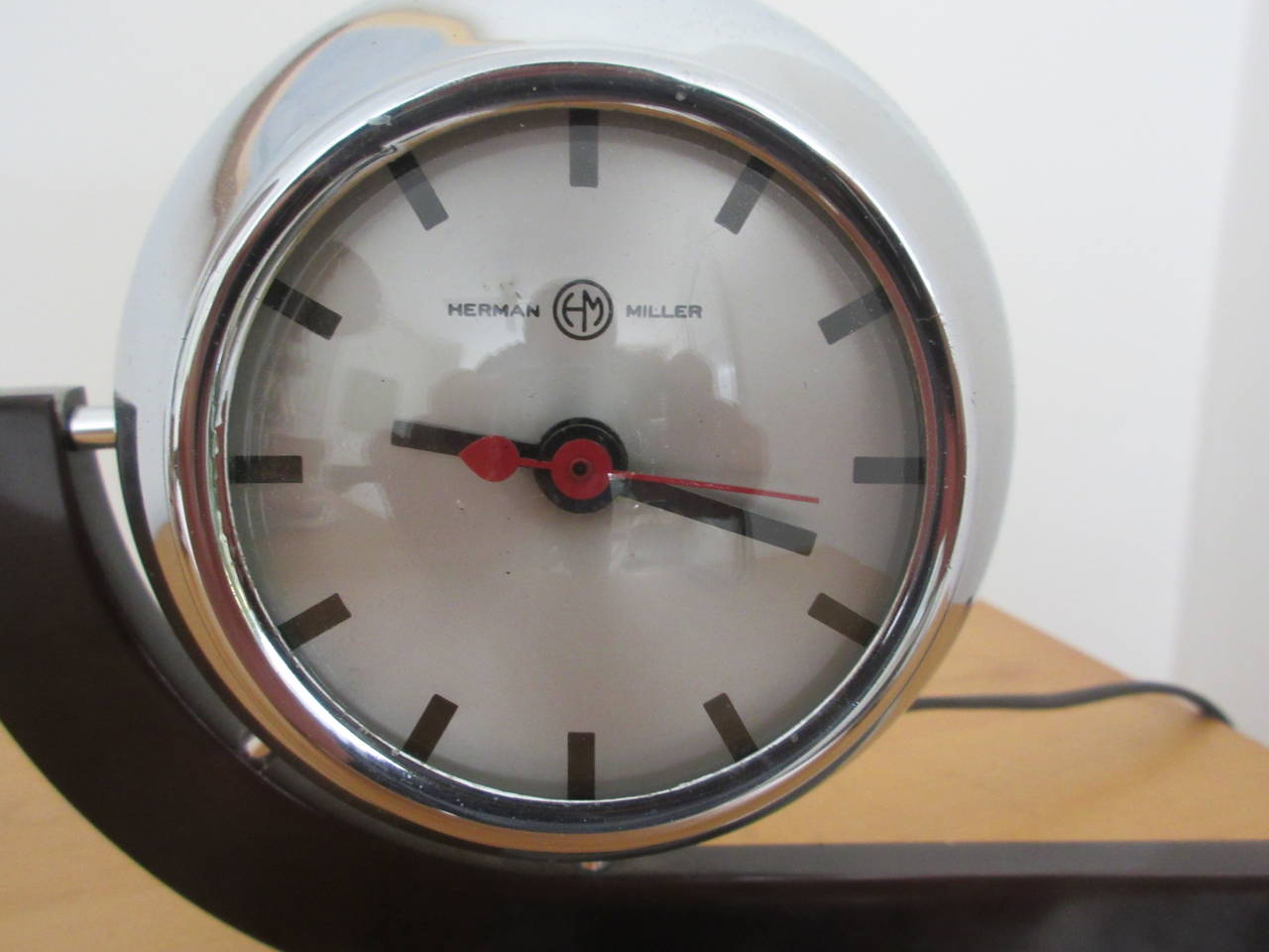 Machine Age Rare Gilbert Rohde for Herman Miller Desk Clock