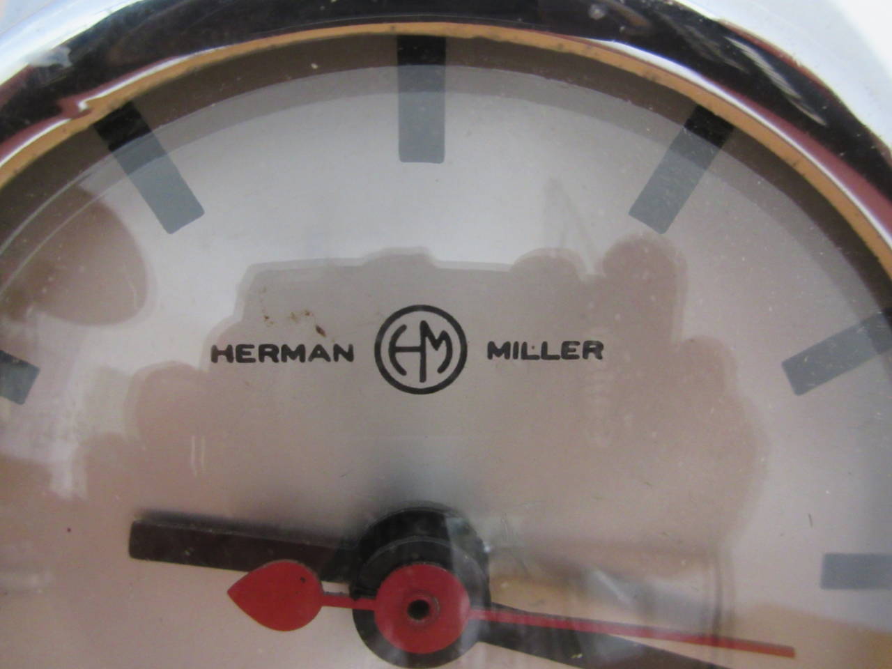 American Rare Gilbert Rohde for Herman Miller Desk Clock