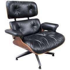 Eames Rosewood Lounge Chair by Herman Miller