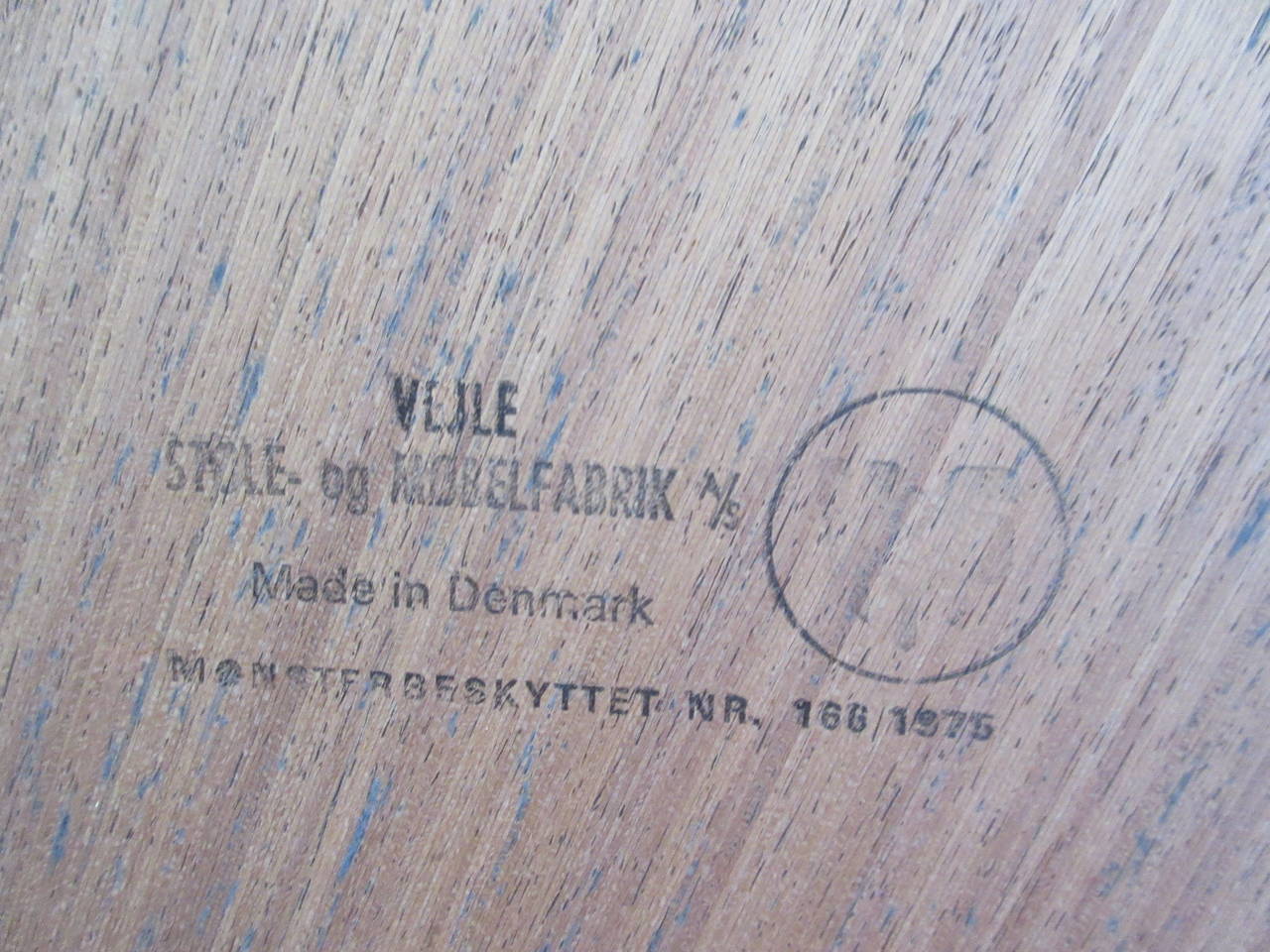 Kai Winding Rosewood Drop-Leaf Extension Table by Vejle In Excellent Condition In Philadelphia, PA