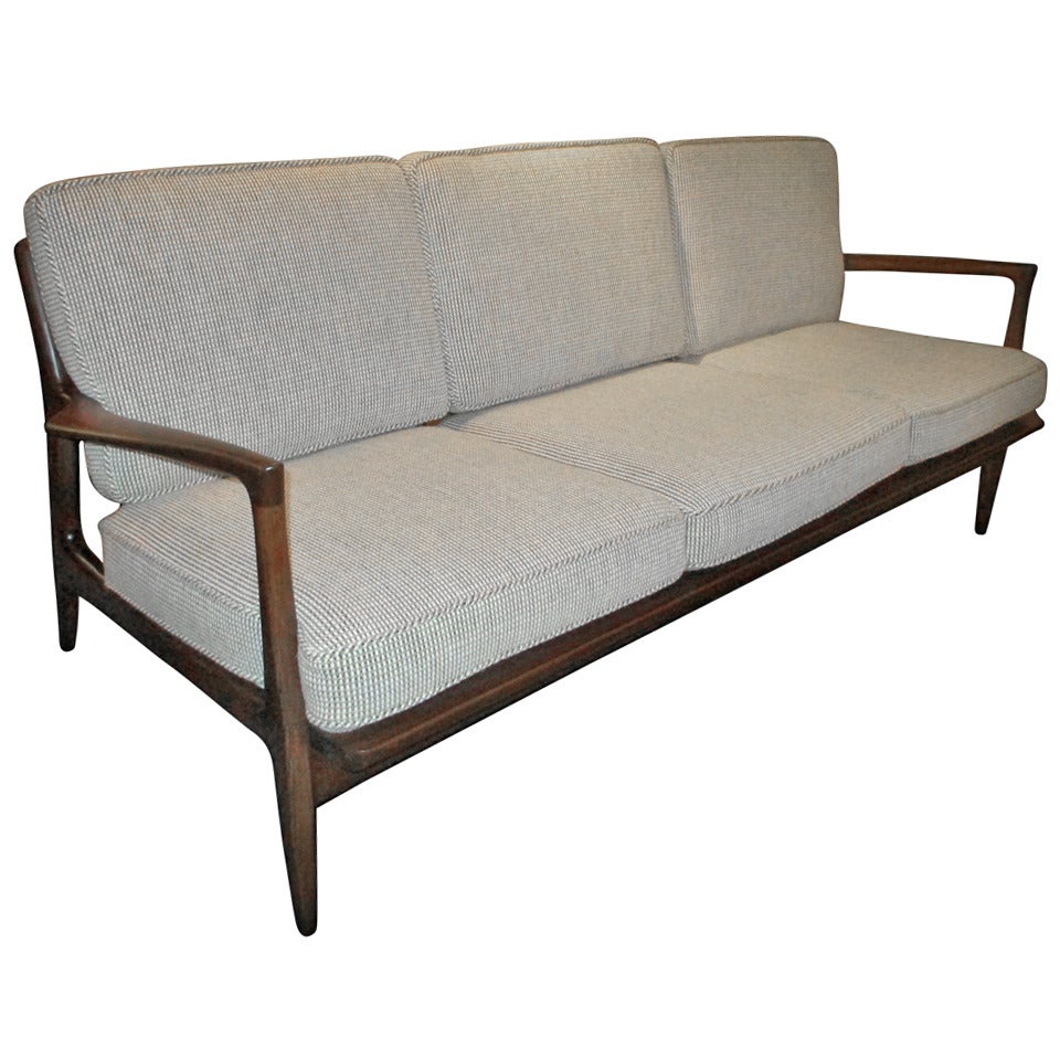Selig Danish Open Armed Three Seater Sofa
