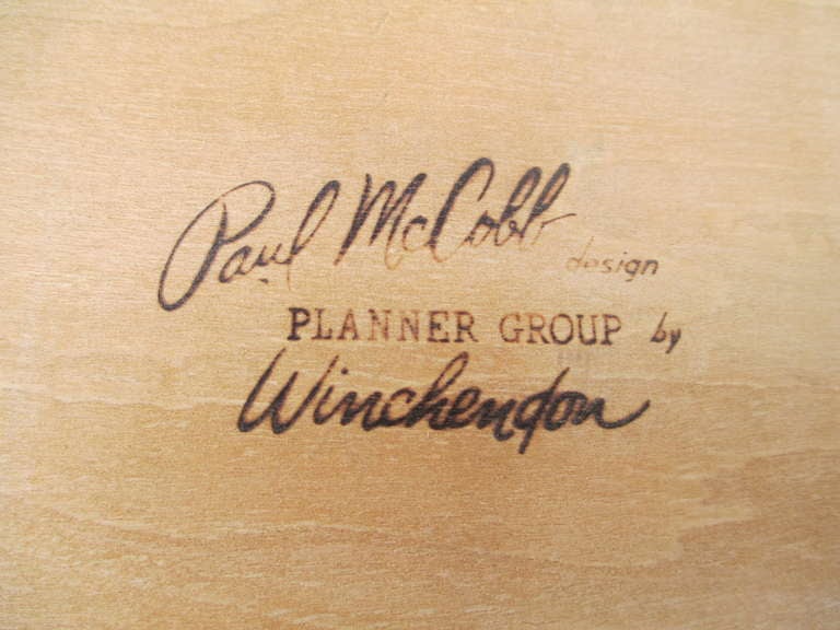American Paul Mccobb Planner Group For Winchendon Dining Table