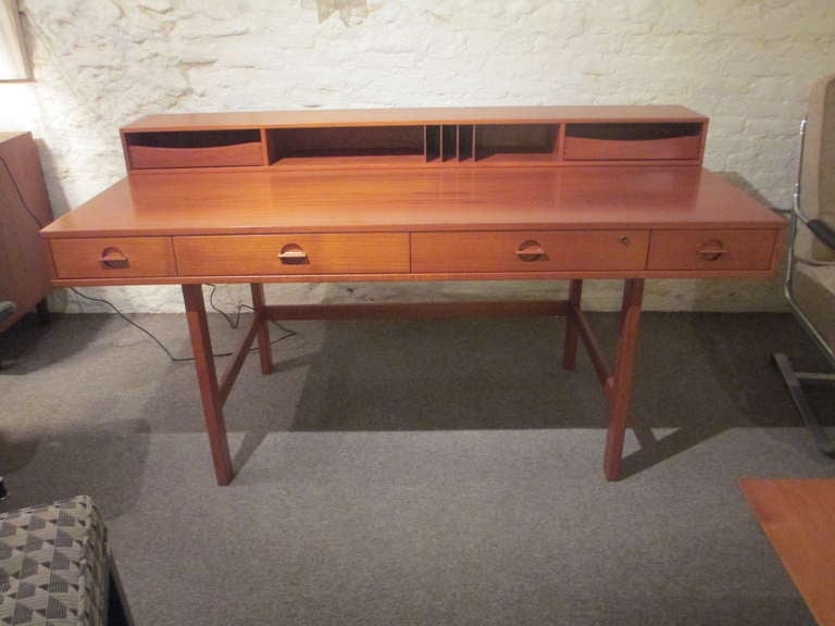 Jens Quistgaard for Lovig Flip Top Teak Desk