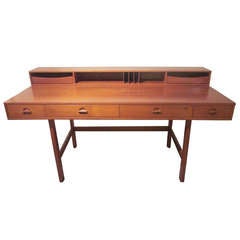 Jens Quistgaard for Lovig Flip Top Teak Desk