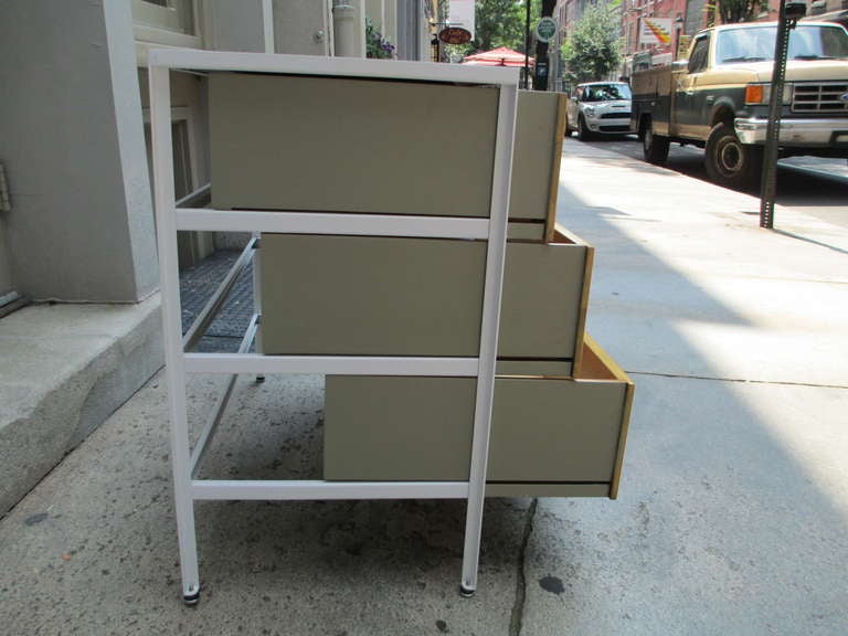 George Nelson Steel Case Dresser by Herman Miller In Excellent Condition In Philadelphia, PA