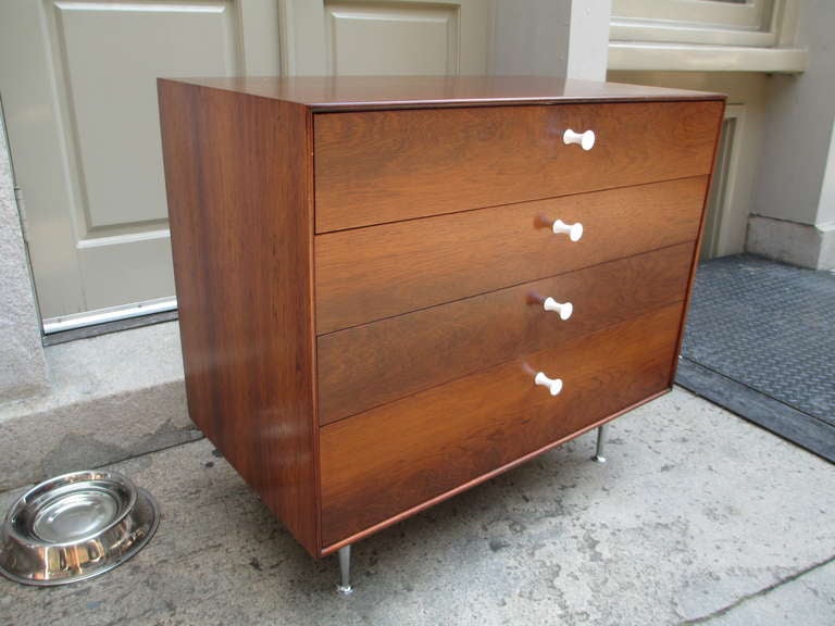 George Nelson Thin Edge Rosewood Chest of Drawers