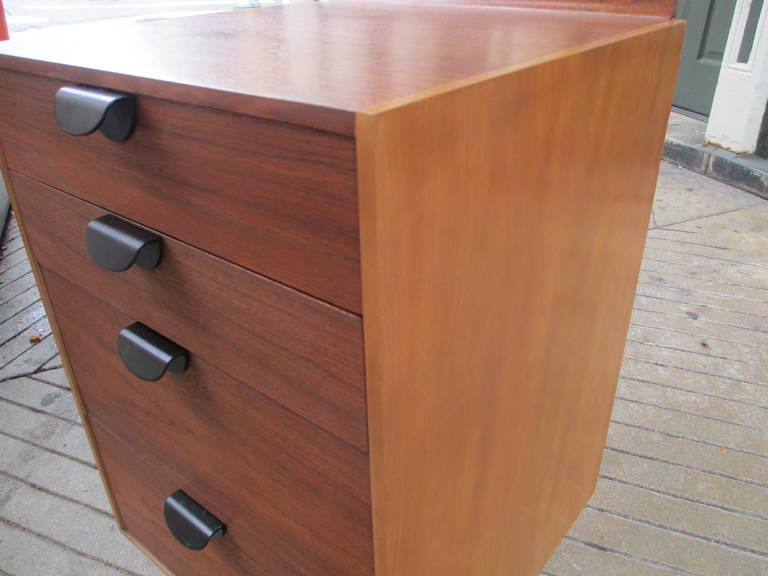 Mid-Century Modern Finn Juhl Teak and Birch Cabinet for Baker Furniture