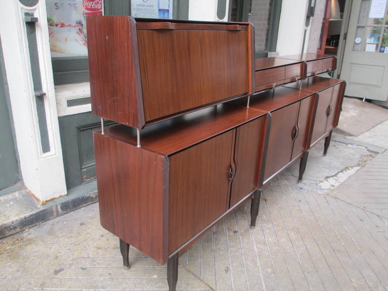 Italian Bar or Credenza In the Manner of Borsoni