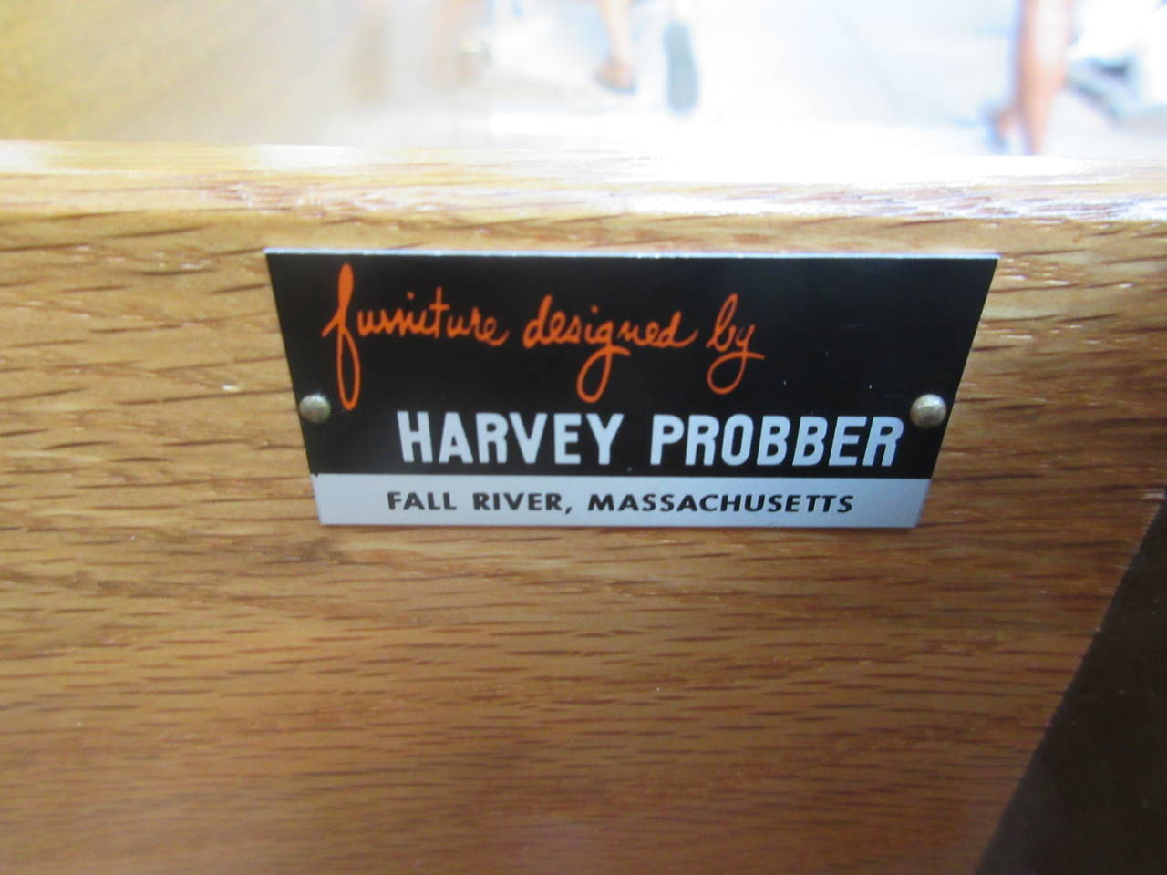 Harvey Probber Mahogany Nine-Drawer Dresser In Excellent Condition In Philadelphia, PA