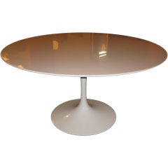 Eero Saarinen 54 Inch Marble  Knoll Dining Table