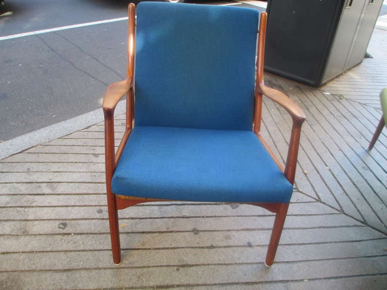 Sycamore Danish Teak Sofa and Chair