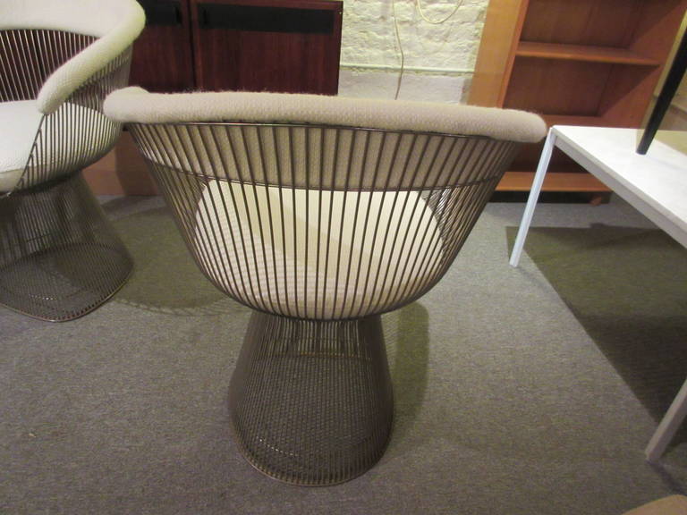 Warren Platner Side Chairs for Knoll In Excellent Condition In Philadelphia, PA