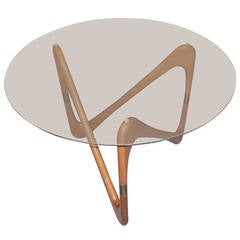 Biomorphic Italian Side Table