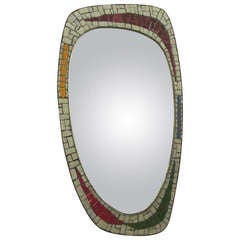 German Mosaic Tile Mirror