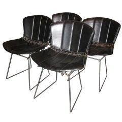 Harry Bertoia for Knoll International set of four dining chairs