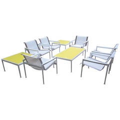 Nine-Piece Richard Schultz Patio Set