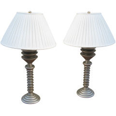 Pair of Giacometti Inspired Lamps